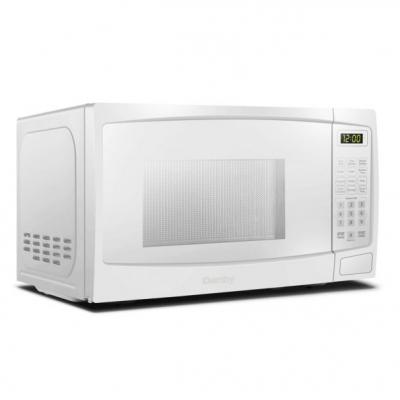 20" Danby 1.1 Cu. Ft Capacity Countertop Microwave In White - DBMW1120BWW