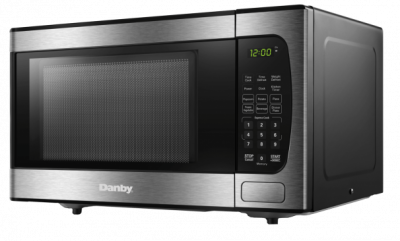 19" Danby 0.9 Cu. Ft. 900 Watts Microwave With Stainless Steel Front - DBMW0924BBS