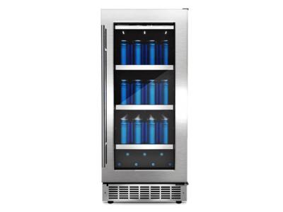 15" Silhouette Piedmont Single Zone Beverage Center - DBC031D1BSSPR