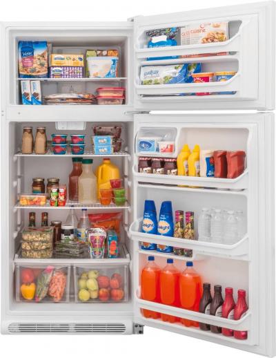 30" Frigidaire 18 Cu. Ft. Top Freezer Refrigerator - FFTR1814TW