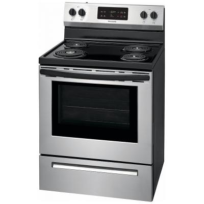 30" Frigidaire 5.3 Cu. Ft. Free Standing Self Clean Electric Range  - CFEF3016VS