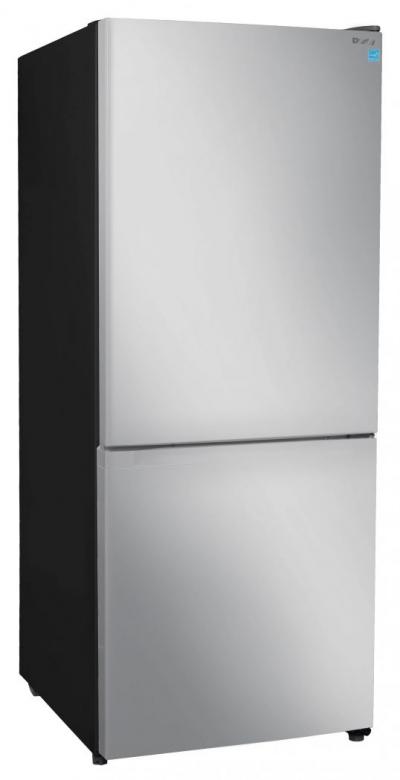 24" Danby 10 Cu. Ft. Bottom Mount Refrigerator - DBMF100C1SLDB