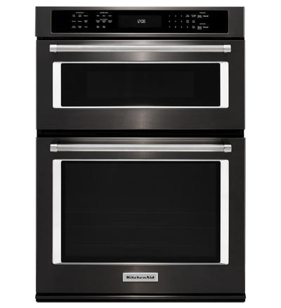 27" KitchenAid 5.7 Cu. Ft. Combination Wall Oven - KOCE507EBS