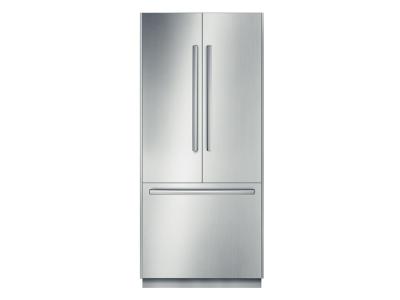 36" Bosch  Built In French Door Bottom-Freezer Benchmark Series- Stainless Steel B36BT830NS