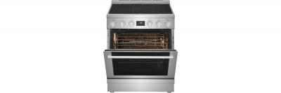 30" Electrolux Icon 4.6 Cu. Ft. Freestanding Induction Range with Elements, Smoothtop Cooktop - ECFI3068AS