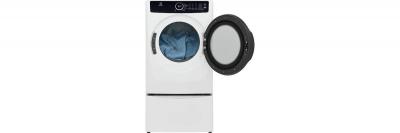 27" Electrolux 8.0 Cu. Ft. Front Load Gas Dryer in White - ELFG7437AW