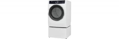 27" Electrolux 8.0 Cu. Ft. Front Load Electric Dryer in White - ELFE753CAW