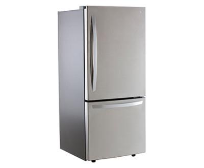 30" LG 22 Cu.ft  Bottom Freezer Drawer Refrigerator With Inverter Linear Compressor  - LDNS22220S
