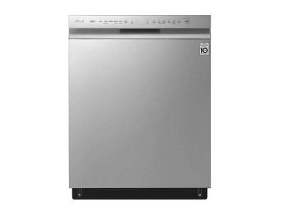 24" LG Front Control Dishwasher with QuadWash and EasyRack - LDFN4542S