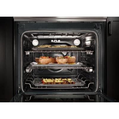 30" Kitchenaid 7.1 Cu. Ft. 4-Element Induction Convection Front Control Range With Baking Drawer - KSIB900ESS