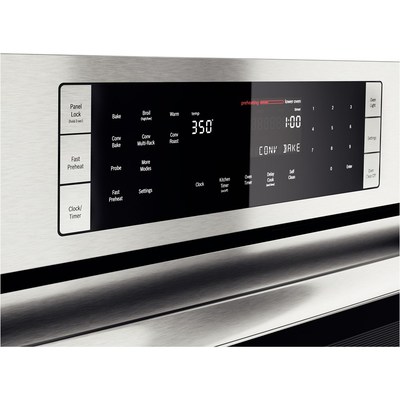 30" Bosch 800 Series Double Wall Oven In Stainless Steel - HBL8651UC