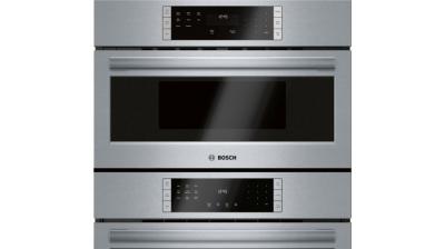 30" Bosch 800 Series Combo Wall Oven In Stainless Steel - HBL87M53UC