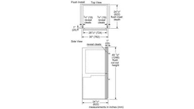 30" Bosch 800 Series Combo Wall Oven In Stainless Steel - HBL87M53UC