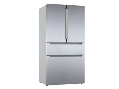 36" Bosch 21 Cu. Ft. 800 Series French Door Bottom Mount Inox-easyclean - B36CL80ENS