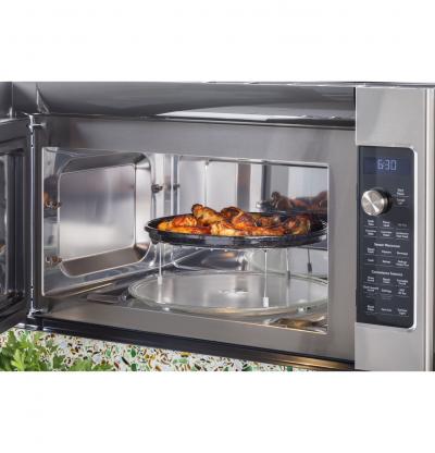 30" Café Over-the-Range Microwave Oven in Matte Black- CVM517P3RD1