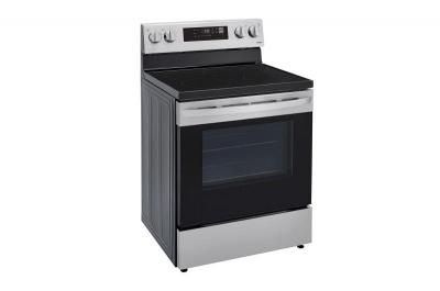 30" LG 6.3 Cu. Ft. Smart Wi-Fi Enabled Electric Range With EasyClean - LREL6321S