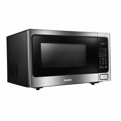 20" Danby Designer 1.1 Cu. Ft. Microwave with Front Stainless Steel - DDMW1125BBS