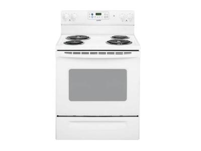 30" Moffat Free Standing Self Clean Electric Range - MCB757DMWW