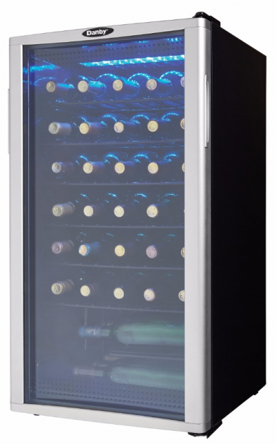 18" Danby 3.2 Cu. Ft. Capacity 36 Bottle Wine Cooler - DWC350BLP