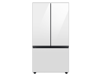 36" Samsung 24 Cu. Ft. Bespoke French Door Counter Depth Refrigerator with Beverage Center - F-RF24BB661212
