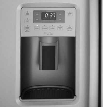 36" GE Profile 25.4 Cu. Ft. Side-by-Side Refrigerator with Dispenser - PSE25KSHSS