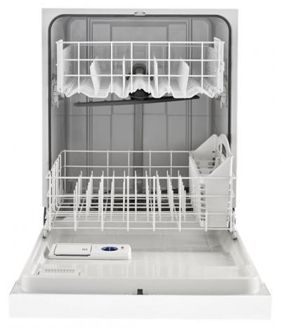 24" Whirlpool Heavy-Duty Dishwasher With 1-Hour Wash Cycle In White - WDF331PAHW