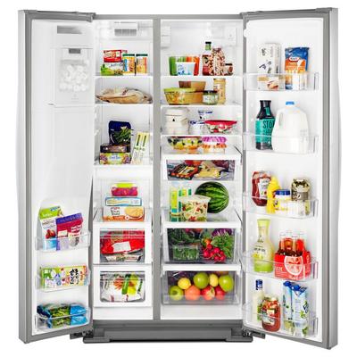 36" Whirlpool 28 Cu. Ft. Side-by-Side Refrigerator - WRS588FIHZ