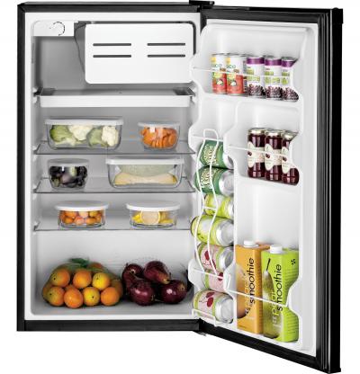 20" GE 4.4 Cu. Ft. Compact Refrigerator In Black - GME04GGKBB