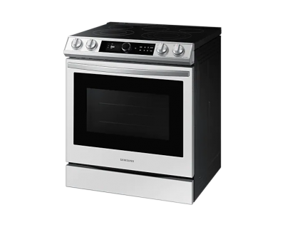 30" Samsung 6.3 Cu. Ft. Slide-in Electric Range With True Convection and Air Fry - NE63BB871112AC