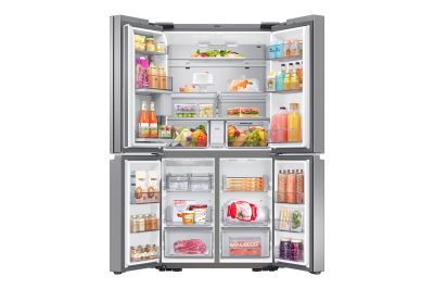 36" Samsung 29 Cu. Ft. French Door Refrigerator With Beverage Center In Stainless Steel - RF29A9671SR