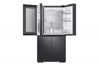 36" Samsung 29 Cu. Ft. French Door Refrigerator With Beverage Center In Black Stainless Steel - RF29A9671SG