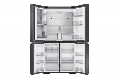 36" Samsung 29 Cu. Ft. French Door Refrigerator With Beverage Center In Black Stainless Steel - RF29A9671SG
