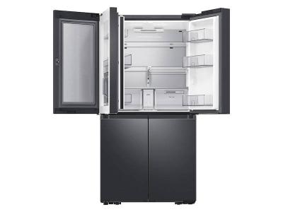 36" Samsung 23 cu.ft 4-Door Flex Refrigerator with Family Hub and Beverage Center - RF23A9771SG