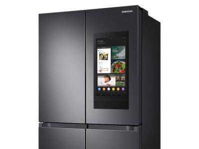 36" Samsung 23 cu.ft 4-Door Flex Refrigerator with Family Hub and Beverage Center - RF23A9771SG