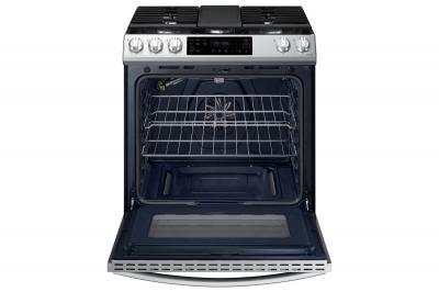 30" Samsung 6.0 Cu. Ft. Gas Range With Fan Convection In Stainless Steel - NX60T8311SS