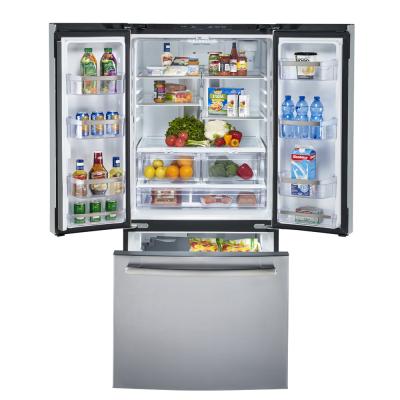 GE Profile PNE25NYRKFS 33 24.8 Cu. Ft. Refrigerator in Fingerprint