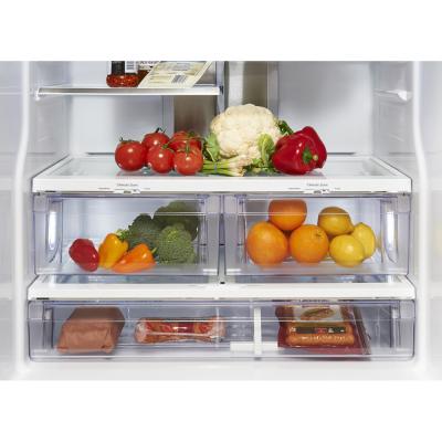 33" GE Profile 24.8 Cu. Ft. Refrigerator in Fingerprint Resistant Stainless Steel- PNE25NYRKFS