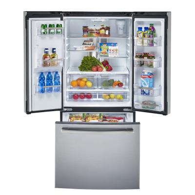 33" GE Profile 17.5 Cu. Ft. Full Size Refrigerator in Fingerprint Resistant Stainless Steel - PYE18HYRKFS