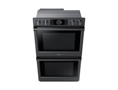 30" Samsung 10.2 Cu. Ft. Convection Double Oven With Steam Bake and Flex Duo - NV51K7770DG