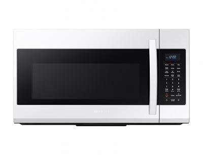 30" Samsung 1.9 Cu. Ft. Over the Range Microwave In White - ME19R7041FW