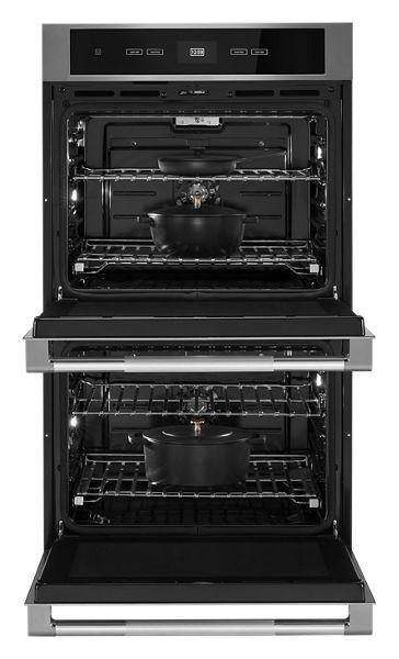 30" Jenn-Air Rise Double Wall Oven with MultiMode Convection System - JJW2830LL