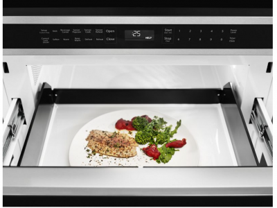 24" KitchenAid 1.2 Cu. Ft. Under-Counter Microwave Oven Drawer - KMBD104GSS