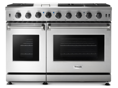 48" ThorKitchen Gas Range in Stainless Steel - LRG4807U