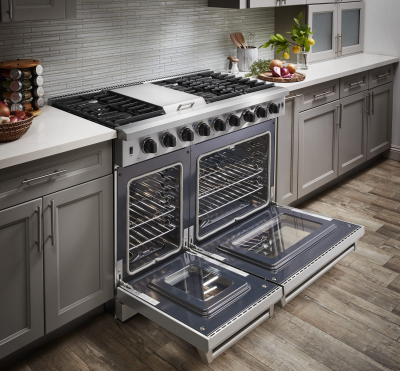 48" ThorKitchen Gas Range in Stainless Steel - LRG4807U