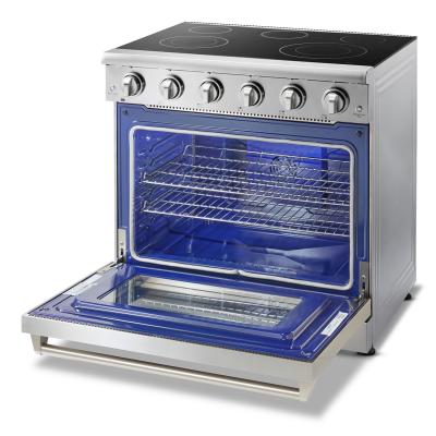 36" ThorKitchen Professional Electric Range in Stainless Steel - HRE3601