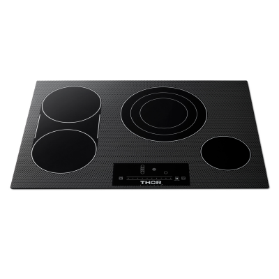 30" ThorKitchen Professional Electric Cooktop with Touch Control in Black - TEC30