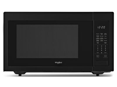 22" Whirlpool 1.6 Cu. Ft. Countertop Microwave With 1200-Watt Cooking Power - YWMC30516HB