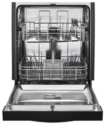 Whirlpool Quiet Dishwasher With Stainless Steel Tub In Black - WDF550SAHB