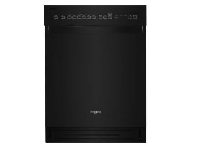 Whirlpool Quiet Dishwasher With Stainless Steel Tub In Black - WDF550SAHB