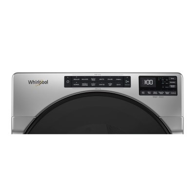 27" Whirlpool 7.4 Cu. Ft. Gas Wrinkle Shield Front Load Dryer with Steam - WGD6605MC